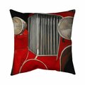 Fondo 20 x 20 in. Car of the 50s Closeup-Double Sided Print Indoor Pillow FO2793064